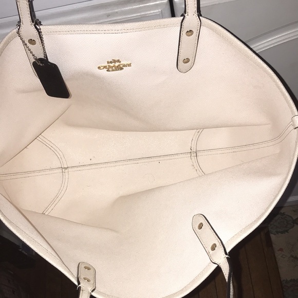 Lot of 2 Coach reversible totes. EUC. - Picture 5 of 5